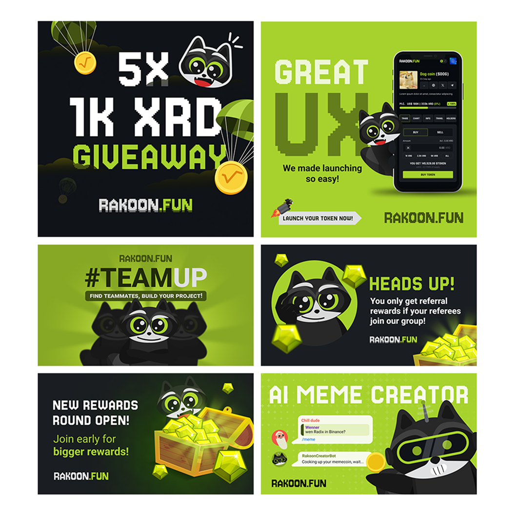 Rakoon.fun Communication